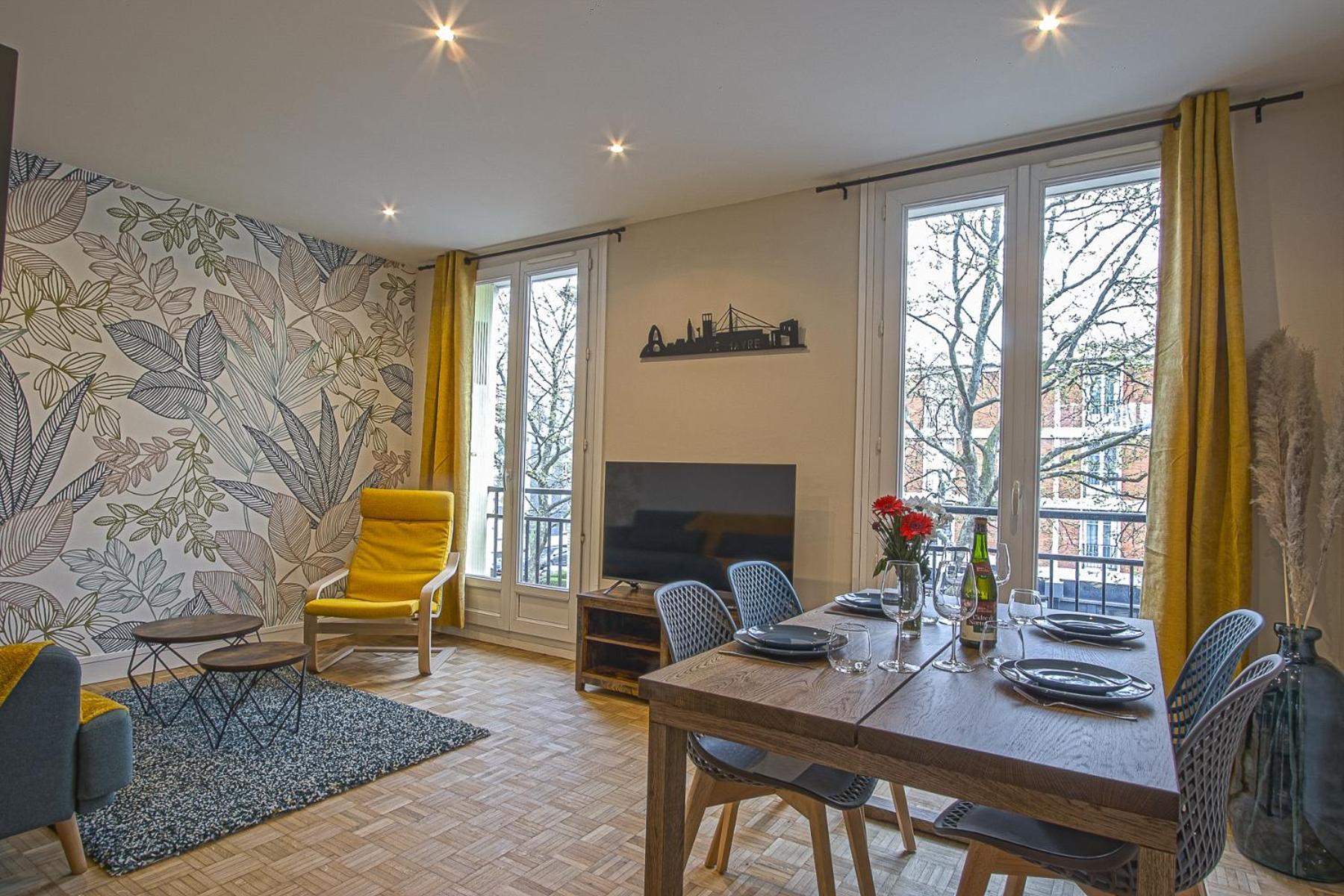 L'Escapade Oceane, Appartement Avec Parking Le Havre Dış mekan fotoğraf